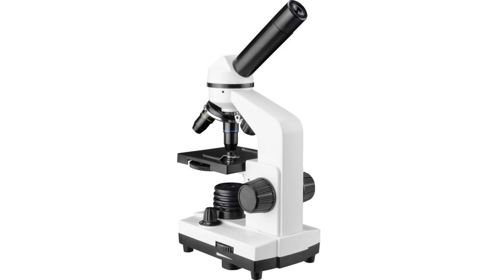 Barska Student Monocular Compound 800x Microscope, White, Small AY13110