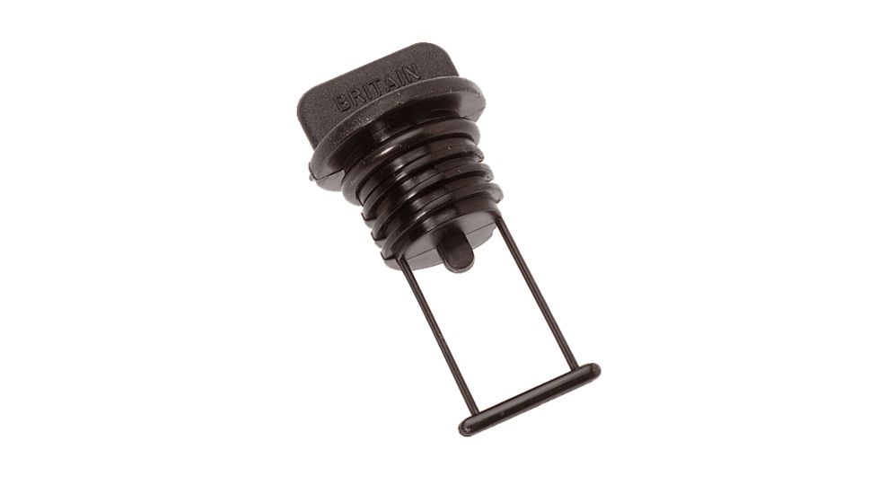 Barton Marine Drain Plug - 15mm 19/32" Bore - Black 59725