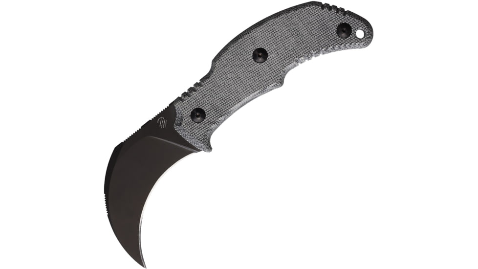 Bastinelli Creations The Primal Fixed Blade Black