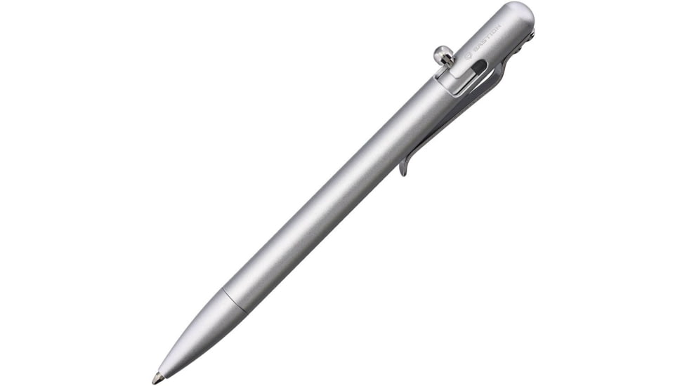 Bastion Bolt Action Pen-SLIM Silver