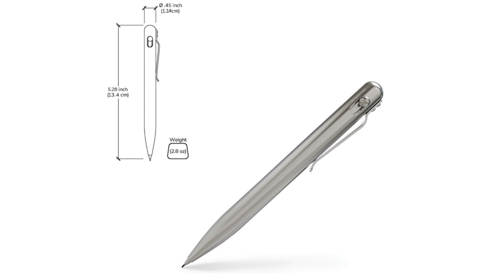 Bastion Bolt Action Pencil Stainless