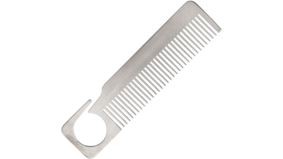 Bastion EDC Comb Stainless Folding Knife,Brushed BSTN021