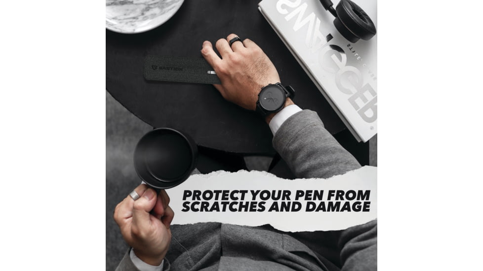 Bastion Felt Pen/Pencil Case Black