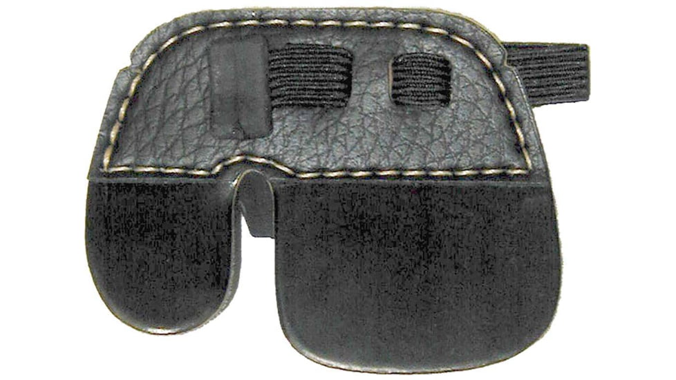 Bateman Bubba 3 Finger Split Cordovan Tab Rubber, Black, Extra Large, TABCRXL