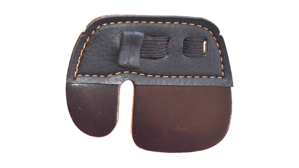 Bateman Bubba 3 Finger Split Cordovan Tab Suede, Black, Medium, ETABCRM