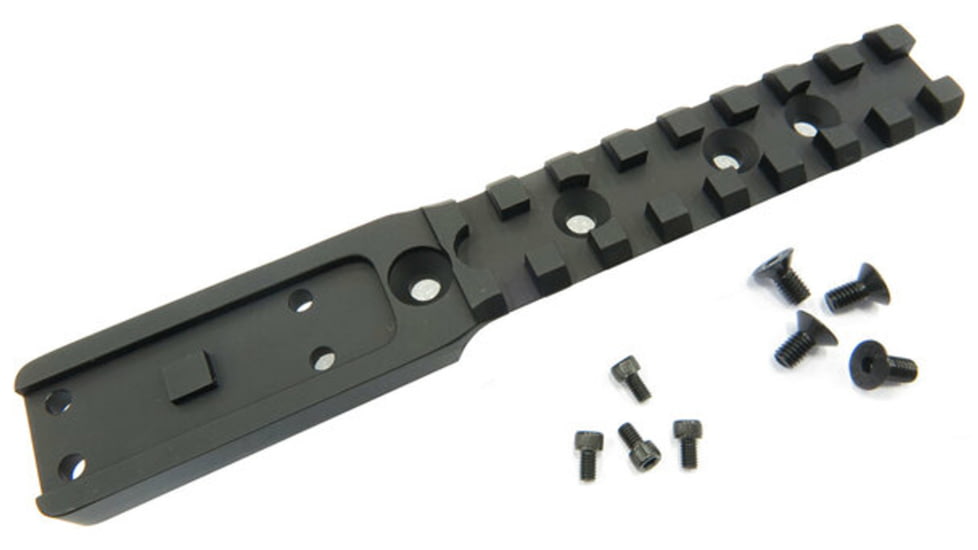 Battle Steel Benelli M4 Top Rail w/ Integrated Aimpoint &amp; HoloSun Micro Sight Base, 6061 Aircraft Grade Alumiuim, BATTLESTEEL-418777