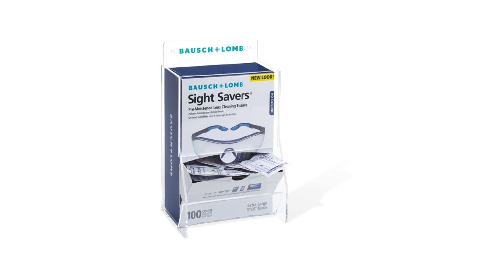 Bausch &amp; Lomb Acrylic Pre-Moistened Tissues Dispenser 1513