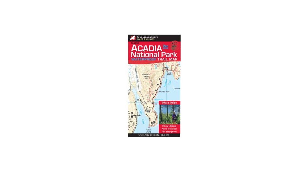 Baxter, Mt Katahdin Wtpf Tr Mp, Map Adventures, Publisher - Map Adventures