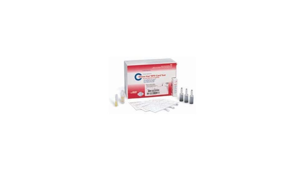BD Macro-Vue RPR Circle Card Test Kits, BD Diagnostics 272001 Accessories 30-Spot Cards, Quantitative