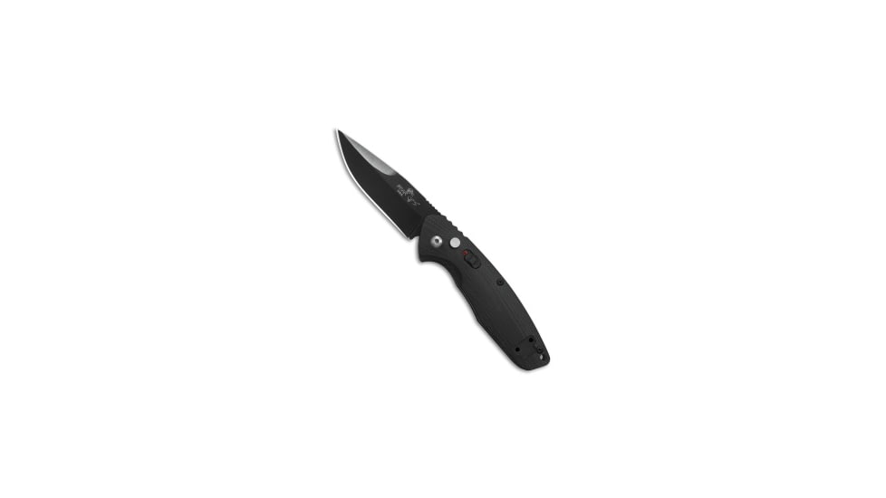 Bear Ops Bear OPS Bold Action X Automatic Knife Black G-10 2.6" Black *DISC*, Black, Sandvik 14C28N, adult, BHQ-201337