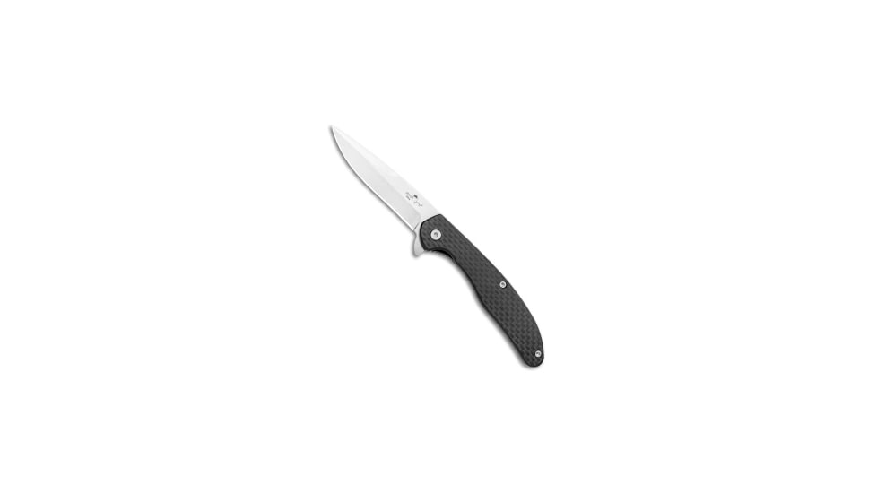 Bear Ops Bear OPS Rancor VIII Frame Lock Knife Ti/Carbon Fiber 2.7" Satin MC-800-TiCF-S, Black, CPM S35VN, adult, BHQ-107354