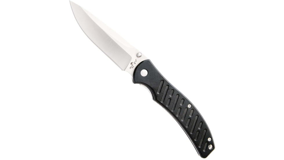 Bear OPS Bear Swipe 3 Assisted Opening Folding Knife, 2.75in, 14C28N Stainless Steel, Black T6 Aluminum Handle, A-300-AlBK-S