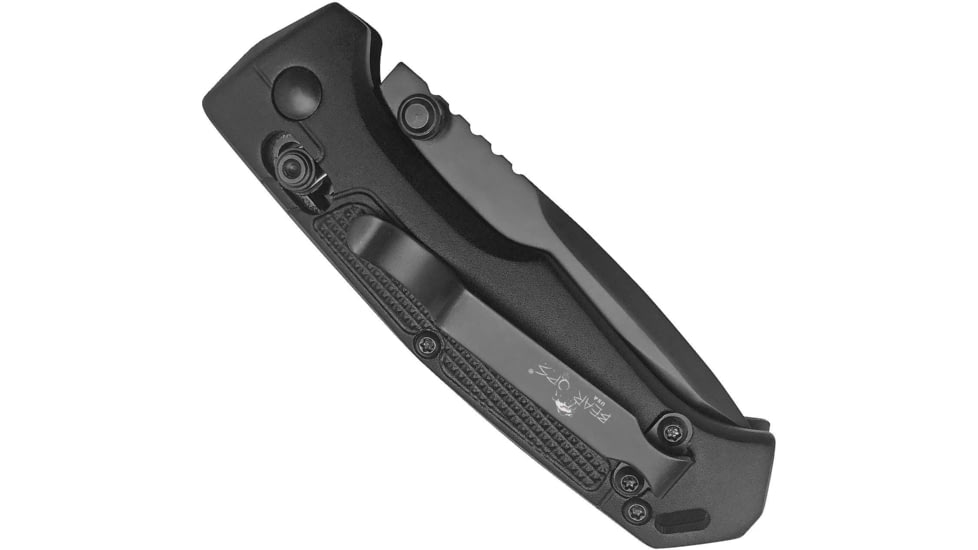 Bear OPS Slide Lock Folding Knife, 3.75in, Tanto, Black Aluminum Handle, MC-510-AlBK-B