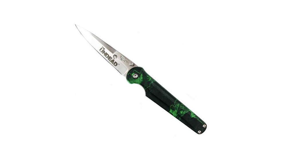 Bear Ops Stiletto Folding Knife,3.125in,Stiletto Blade,Alum Handle BC37004