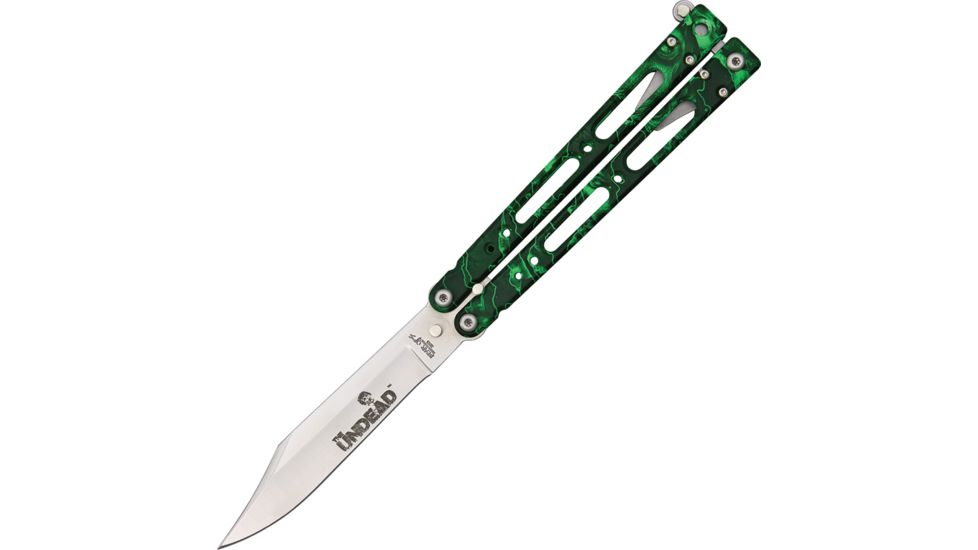Bear Ops Undead Bear Song IV, SS bowie clip Blade, Reaper Z aluminum Handle BC37000