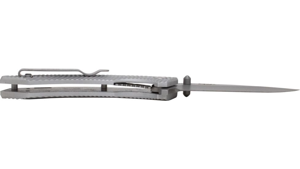 Bear &amp; Son Cutlery 4 1/8 Aluminum Sideliner With Trigger &amp; Ball Bearing Washers - 61105