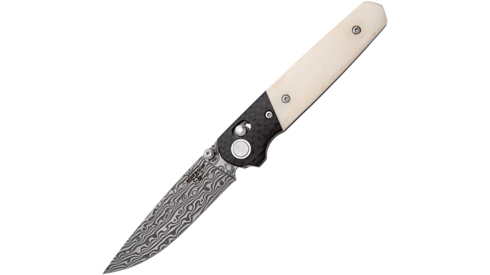 Bear &amp; Son Cutlery Lawman Slidelock White Bone, BCWSB22D