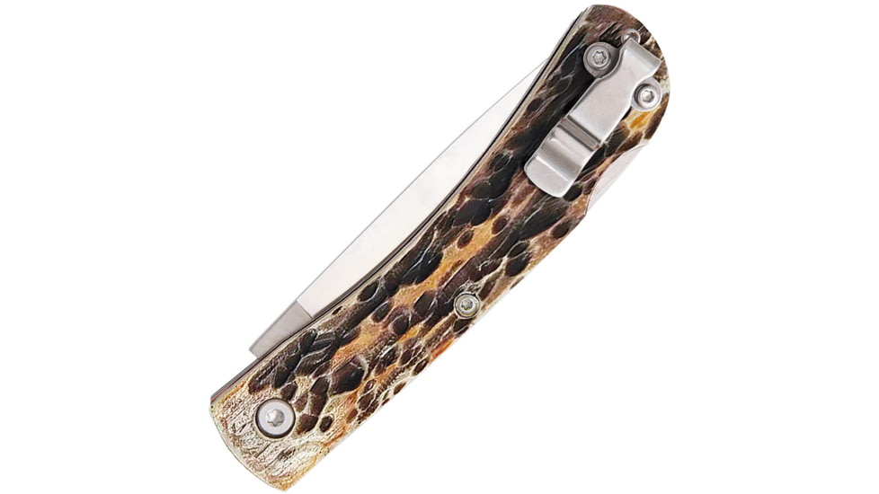 Bear &amp; Son Cutlery Lockback India Stag Bone, BC537L