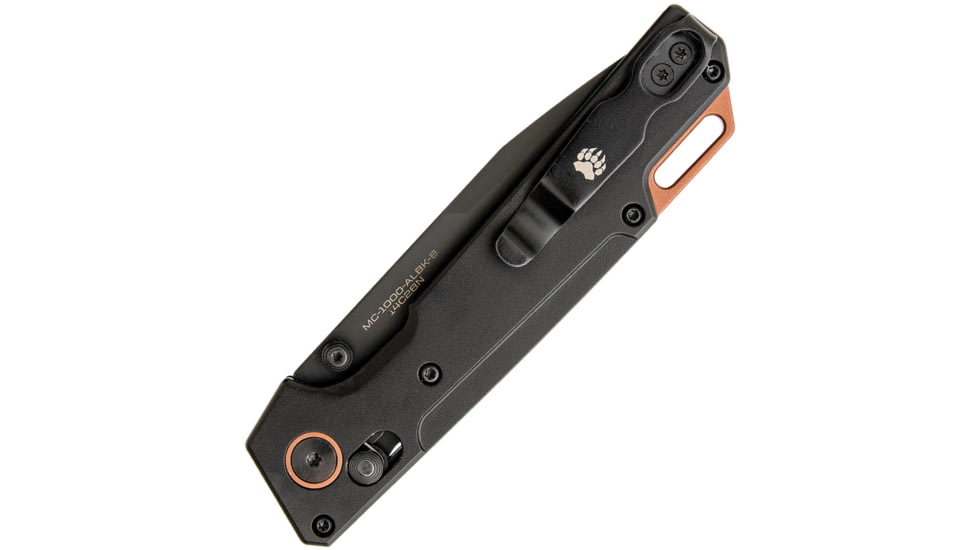 Bear &amp; Son Cutlery Nekama I Slide Lock Black, BCMC1000ALBKB