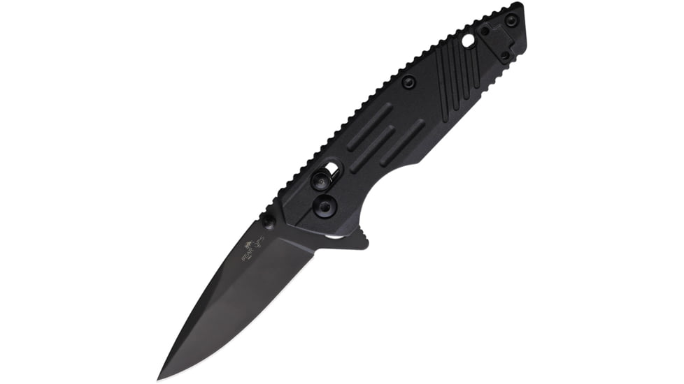 Bear &amp; Son Cutlery Slide Lock Black Zytel
