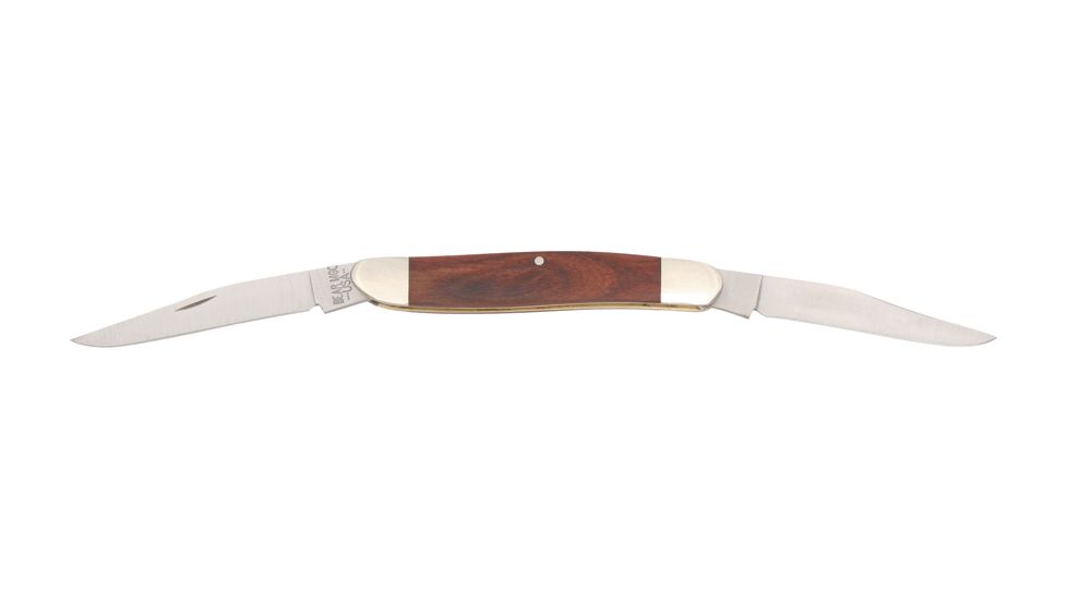 Bear &amp; Son Lg Muskrat RoseWood Fold Knife BC2247R