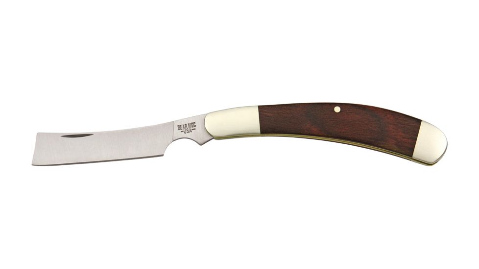 Bear &amp; Son Razor RoseWood Fold Knife BC2150R