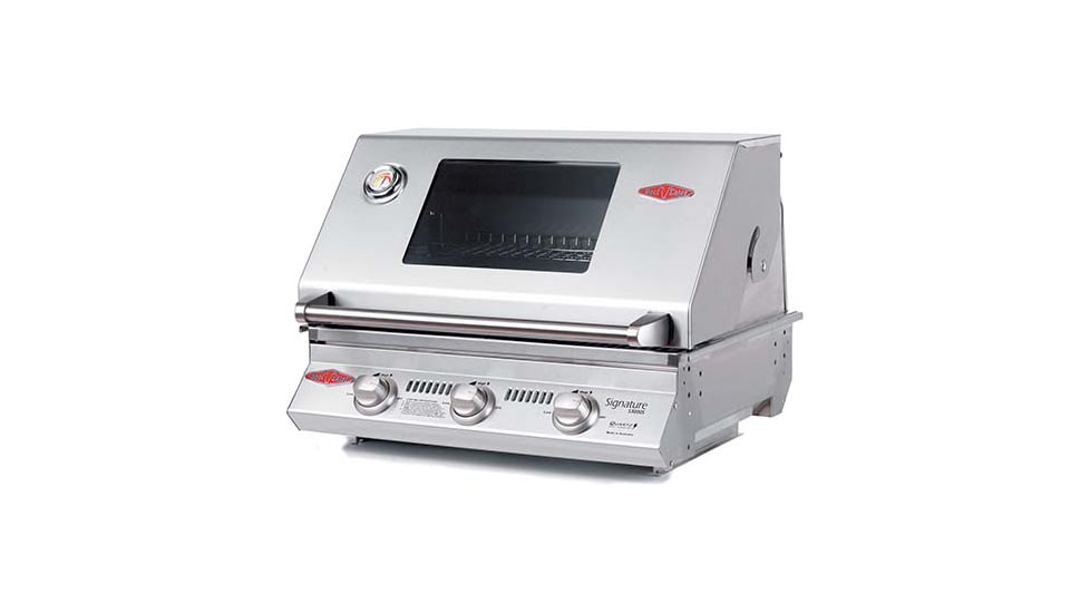 BeefEater Signature S3000S Built-In Barbecue, 3 Burner, Steel, 12830