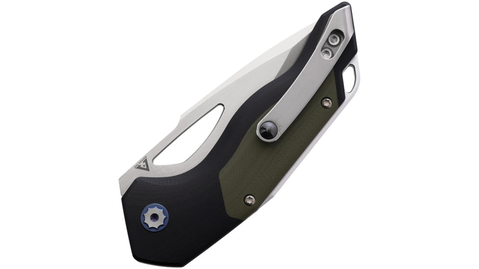 Begg Knives Galaxy Button Lock Blk/Grn, BG057