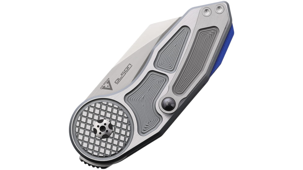 Begg Knives Micro Burst Button Lock Gray, BG059
