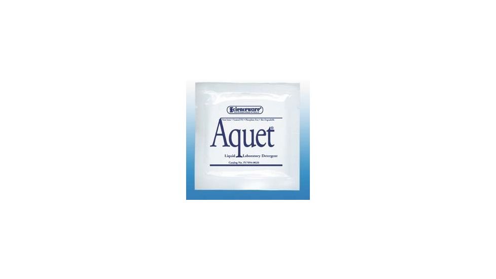Bel-Art Aquet Phosphate-Free Liquid Detergent, SCIENCEWARE 170940020 20 Ml Pouch, Box Of 20