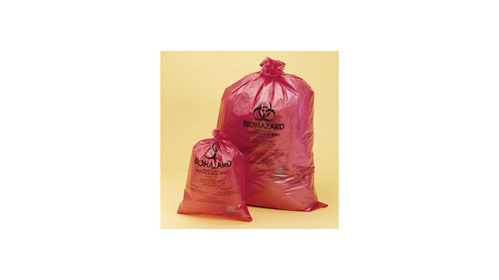 Bel-Art Bag Hdpe BIOHAZARD38X48INPK100 F131643848