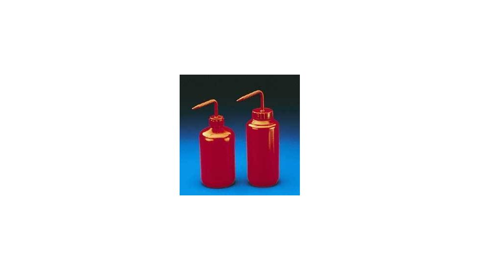 Bel-Art Red Wash Bottles, Low-Density Polyethylene 004830500