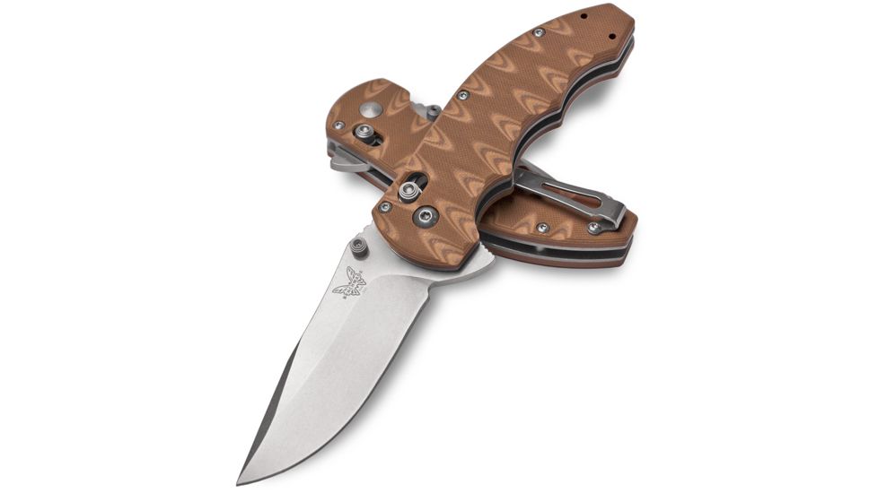 Benchmade 300 Axis Flipper Folding Knife, Plain Edge 300SN
