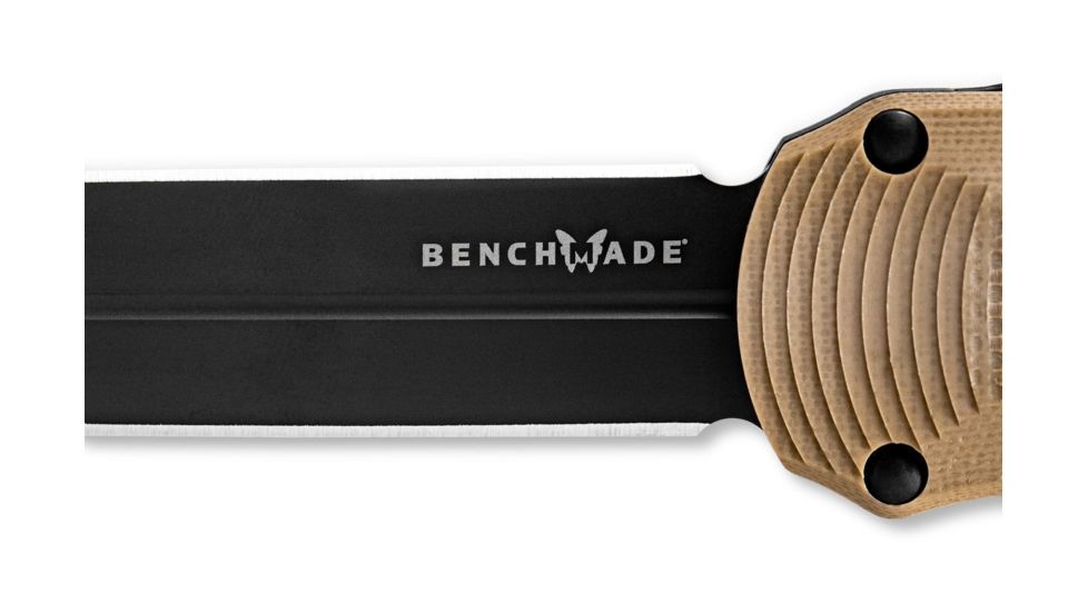 Benchmade Autocrat Automatic Folding Knife, 3.71in, Double Edge Blade, Coyote Brown Handle, 3400BK-2