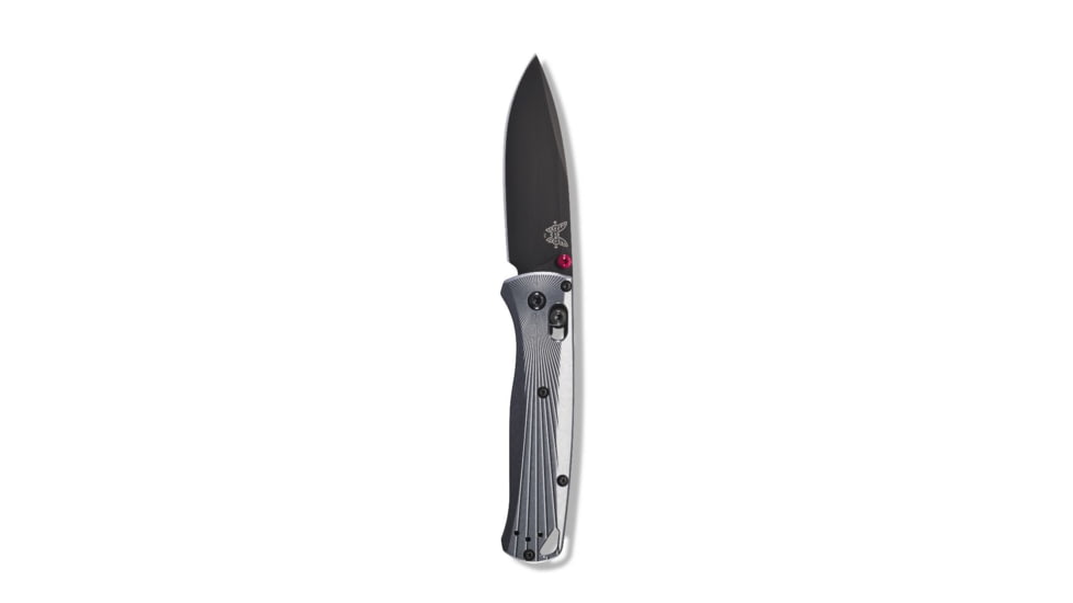 Benchmade Bugout Axis Folding Knife, 3.24in M390 Super Premium Stainless Steel Drop Point Blade, 6061-T6 Aircraft Aluminum Handle, 535BK-4