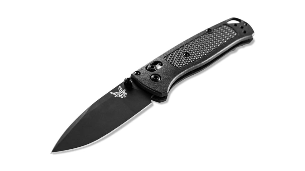 Benchmade Bugout Folding Knive, 3.24in, Drop Point, Graphite Black Molded CF-Elite Handle, 535BK-2