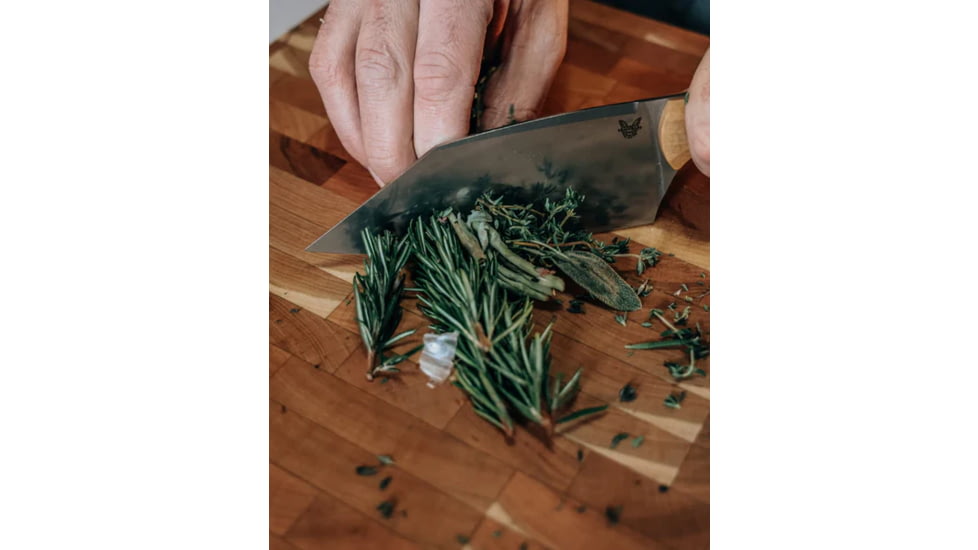 Benchmade Cutlery Station Kitchen Knife, 5.97in, CPM-154 Stainless Steel, G10, Maple Valley, 4010-02