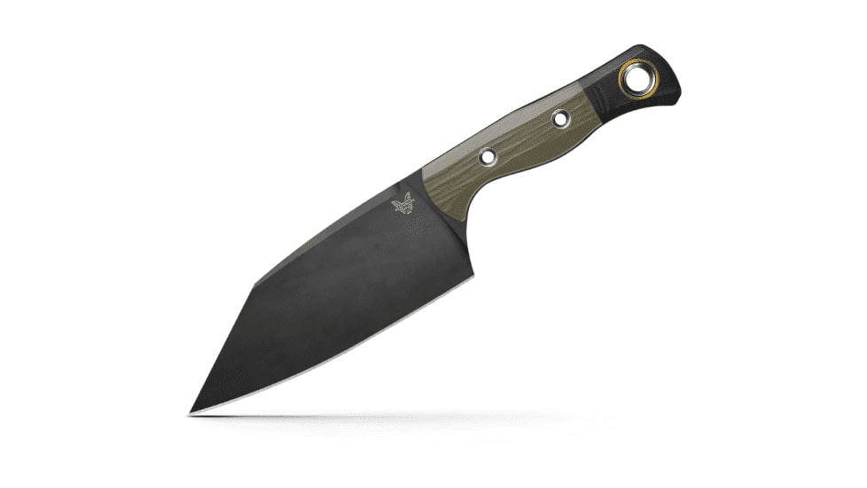Benchmade Cutlery Station Kitchen Knife, 5.97in, CPM-154 Stainless Steel, G10, Olive Drab Green, 4010BK-01
