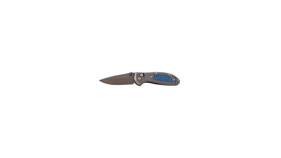 Benchmade 556-141 Limited Edition Mini-Griptilian Folding Knife,2.91in,Steel Drop Point Blade,Titanium Handle 556-141