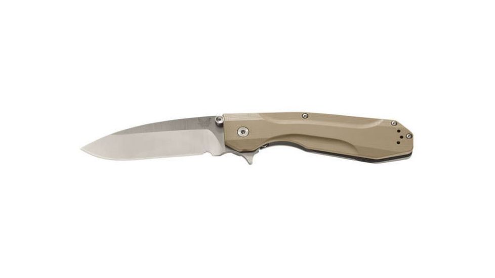 Benchmade Osborne, Proxy, Monolok, Flipper, Plain Edge, Satin Blade, Knife 928