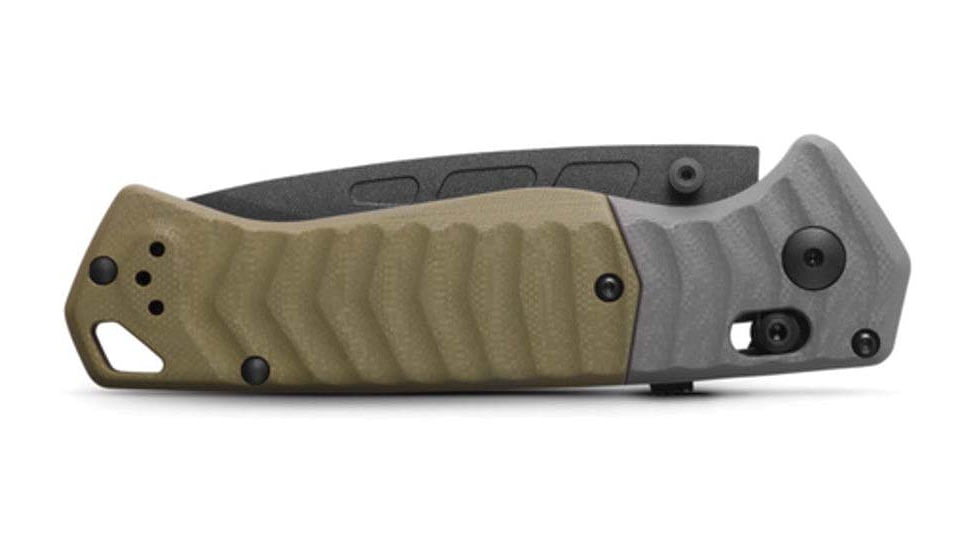 Benchmade Psk Axis Knives Folding Knife, 3.45 in, CPM MagnaCut Stainless Steel, Drop Point Blade, G10 Handle, OD Green, 593BK