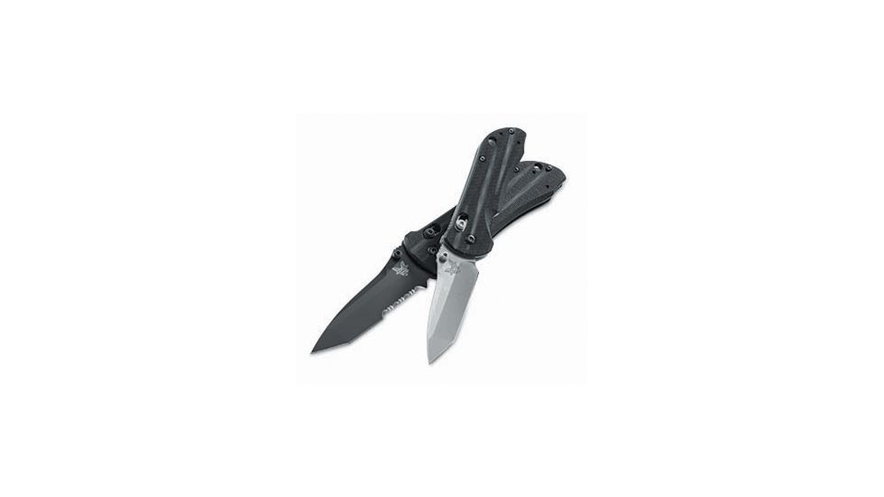 Benchmade Stryker, Axis, Plain Edge/ Satin Finish Blade/ Black Textured G10 Handle 909