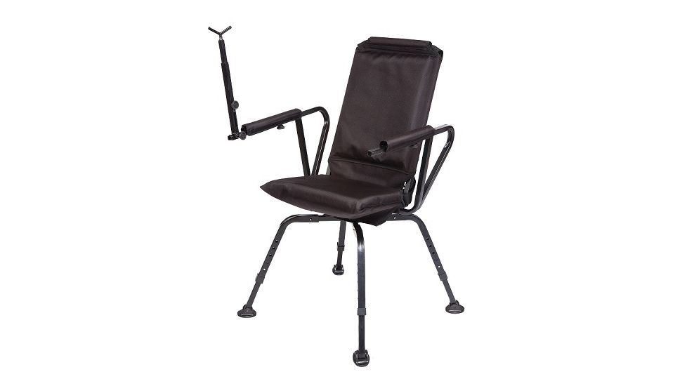 USED BenchMaster Sniper Seat 360 Rotating Shooting Chair, BMSSSC, EDEMO8, Used, Condition Like New, Inspect and Rebox