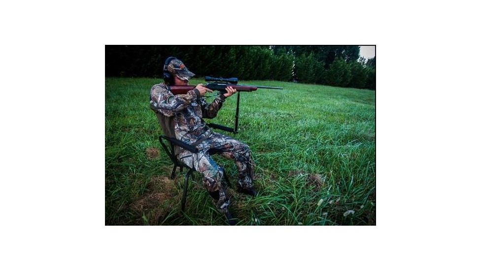 USED BenchMaster Sniper Seat 360 Rotating Shooting Chair, BMSSSC, EDEMO8, Used, Condition Like New, Inspect and Rebox