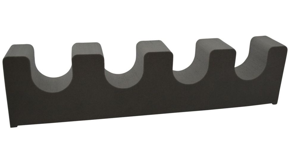 BenchMaster Rifle Rest Four Gun Barrel Rest, Black &amp; Gray BMWRBR4