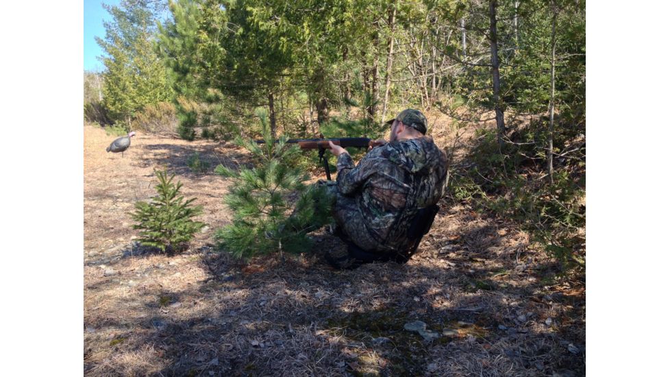 BenchMaster Rifle Rest Ground Hunting and Shooting Chair with Rifle Rest, Full 360 Rotation, BMGBHSC