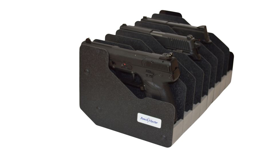 BenchMaster Rifle Rest WeaponRac Eight Gun Pistol Rack BMWRM18
