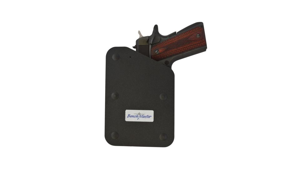 BenchMaster Rifle Rest WeaponRac Single Gun Pistol RAC - Magnetic Strip - Left Side BMWRM3AMSLH