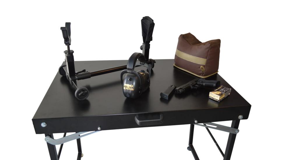 BenchMaster Shooting Table, No Seat, Black, BMST3