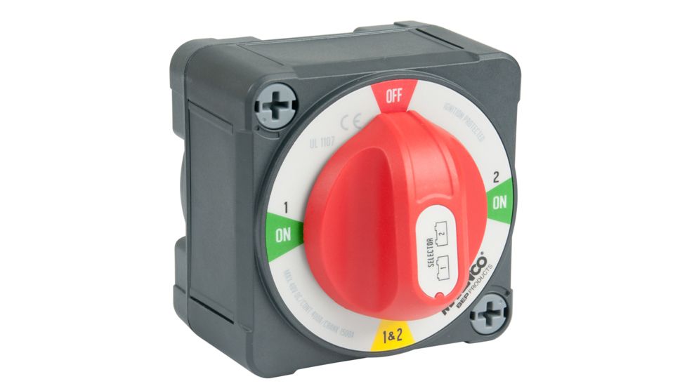 BEP Marine Installer 400A EZ-Mount Battery Selector Switch 1-2-Both-Off Pro 58589